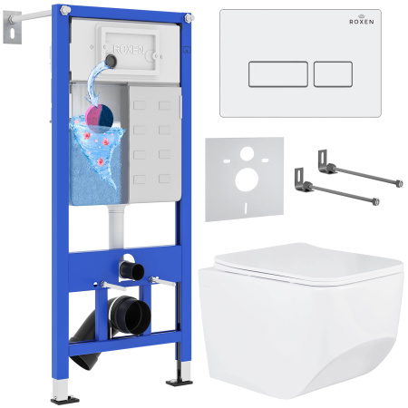 Комплект 6 в 1 Roxen StounFix Dual Fresh 577353 (состоит из: 710200, Caspia 410280W, 530145-01)