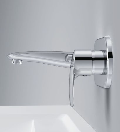 Смеситель для раковины AM.PM Like F8072200 монтируемый в стену