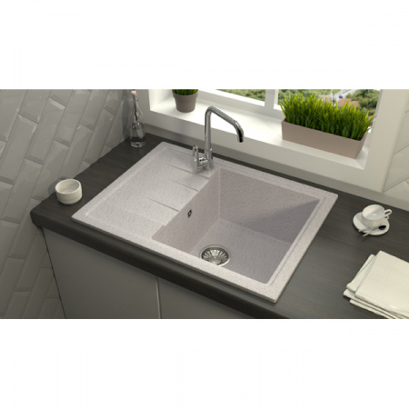 Кухонная мойка Gran-Stone GS 17 К 331 белая
