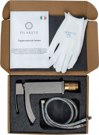 Cмеситель для раковины FILARETE Waterfall FL5010 (Графит)