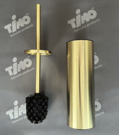 Ершик для унитаза Timo Saona 13161/17, матовое золото