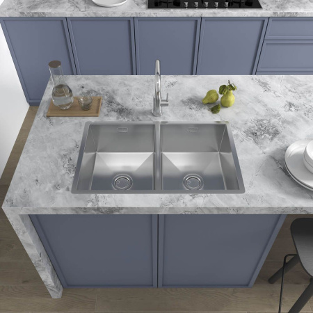 Кухонная мойка Reflexion Garda RX2170SS полированная сталь