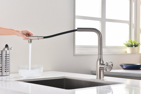 Смеситель для кухни Paulmark URBAN Ur213104-NI, никель