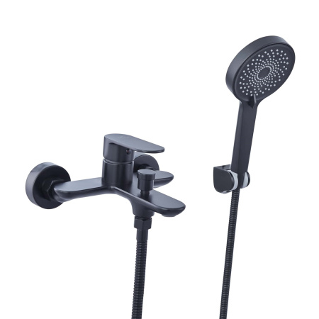 Смеситель для ванны FASHUN A3285-7, чёрный