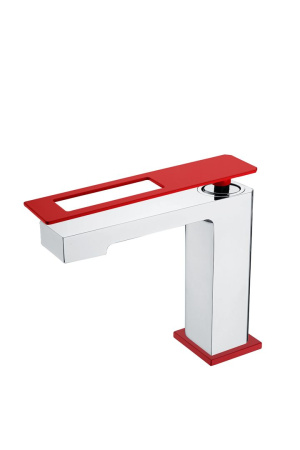 Смеситель для умывальника Boheme Q 141-CRR Chrom Red