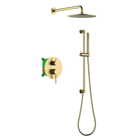 Встраиваемая душевая система TIMO Saona SX-2309/17SM, матовое золото