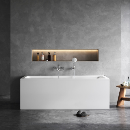 W93A-170-075W-A Gem, Ванна акриловая AM.PM 170x75 см