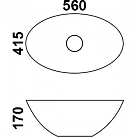 Раковина Melana MLN-509