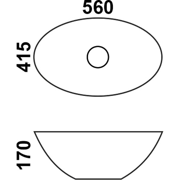 Раковина Melana MLN-509