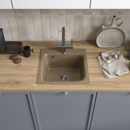 Кухонная мойка Reflexion Base RX0743SD, песочный