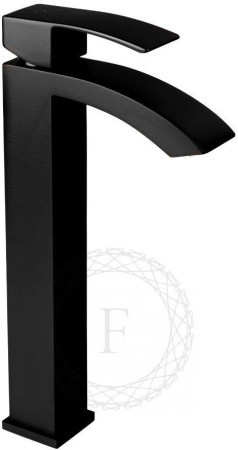 Cмеситель для раковины FILARETE Waterfall FL6010 (Черный матовый)