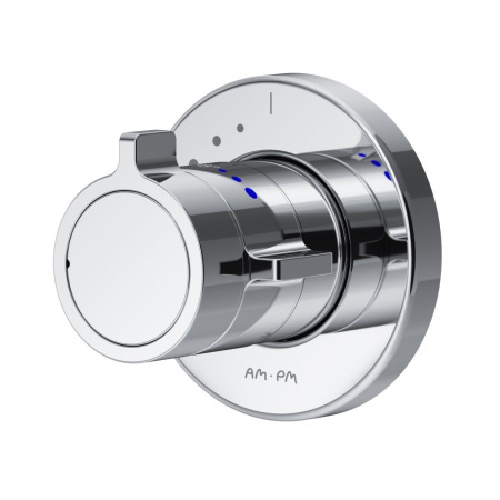 F85A65600 X-Joy Смеситель AM.PM встроенный с термостатом на 1 потребителя, хром