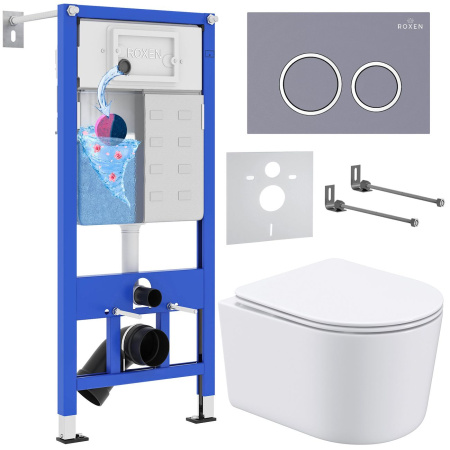 Комплект  6 в 1 Roxen StounFix Dual Fresh 966133 (состоит из: 710200, Santi 410260DG, 530120-01)