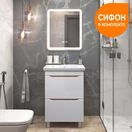 Тумба под раковину напольная VIGO Grani 201 дуб золотой, 60 см