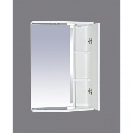 Зеркальный шкаф Misty Астра 55 R свет