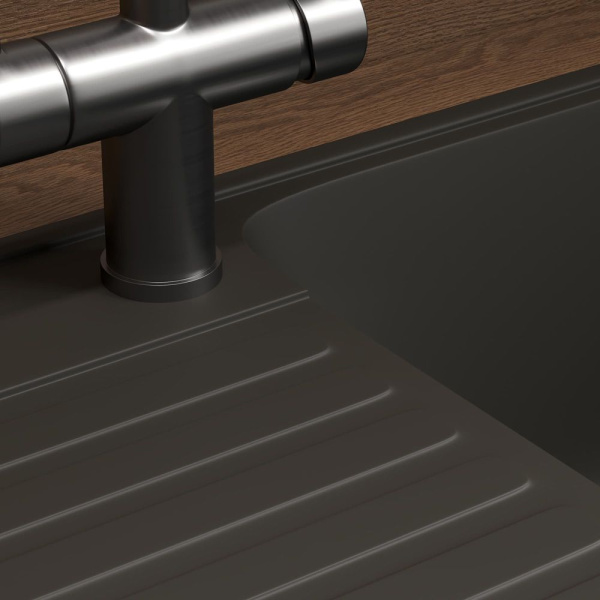 Кухонная мойка Reflection Bolero RF0574BL, черный