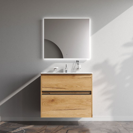 M7BFUX0802OF Sense База под раковину AM.PM, универсальная, 80 см, 2 ящика, дерево