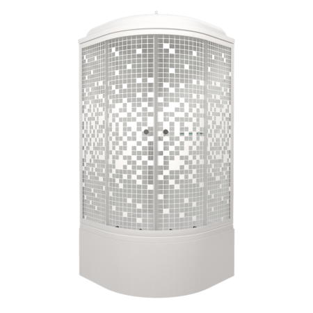 Душевая кабина Тритон Щ0000061834  Мозаика 90*90 Б (ДН4)