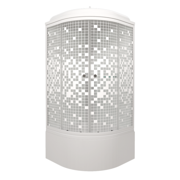 Душевая кабина Тритон Щ0000061834  Мозаика 90*90 Б (ДН4)