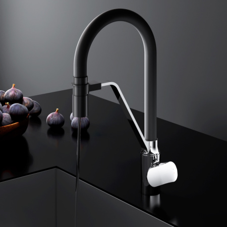 F8007802 Like, Смеситель для кухни AM.PM с каналом для питьевой воды и гибким изливом, хром