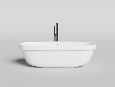 Ванна отдельностоящая Salini GRECA IN 180x80 покраска по RAL полностью, S-Stone, матовый 104821MF