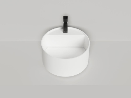 Раковина накладная Salini ARMONIA ROUND TOP 02 без отверстия под смеситель покраска по RAL полностью, 130422TMF