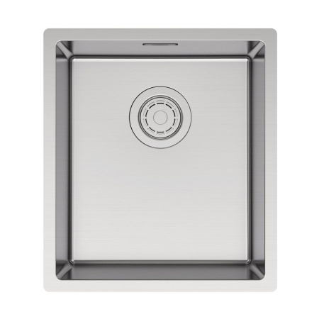 Мойка Paulmark YUNI 39 UNI YU39-BS 390х440х200 мм, нержавеющая сталь, нержавеющая сталь