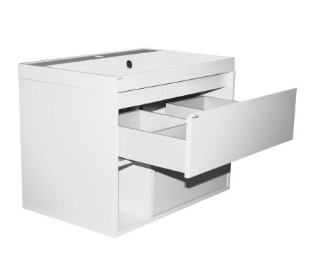 Тумба под раковину Classic-70 MIXLINE Аврора-70 белый (544265)