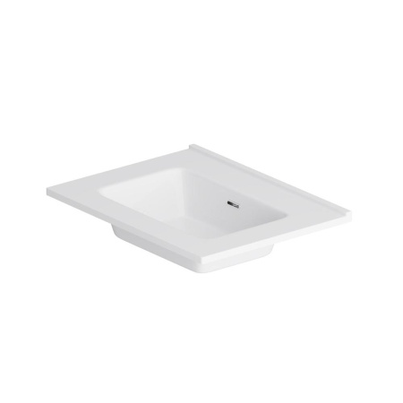 M7BWCC0602WG Sense, Раковина мебельная AM.PM, керамическая, 60 см, встроенная, цвет: белый, глянец