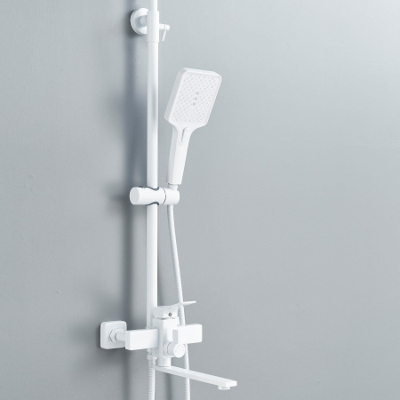 Душевая система Shevanik S6136C, белый