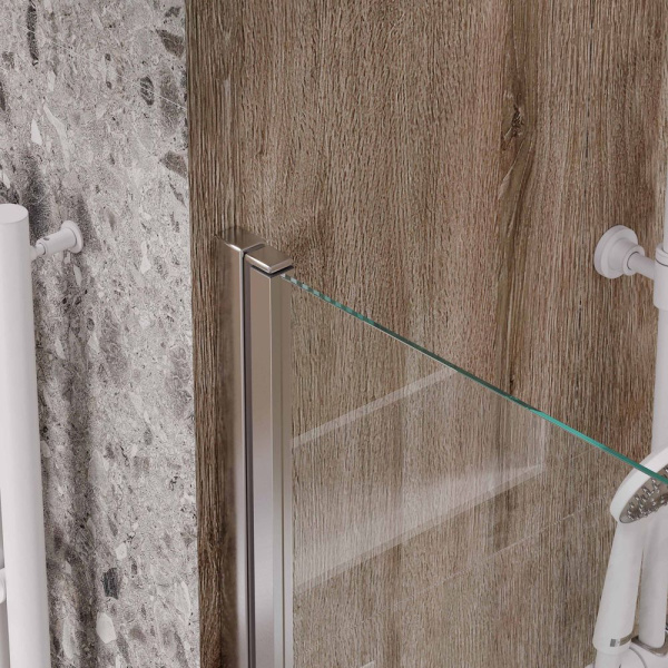 Ограждение на ванну Reflexion RX15070CCR-24 150х70см Slider, прозрачное закаленное стекло 5мм