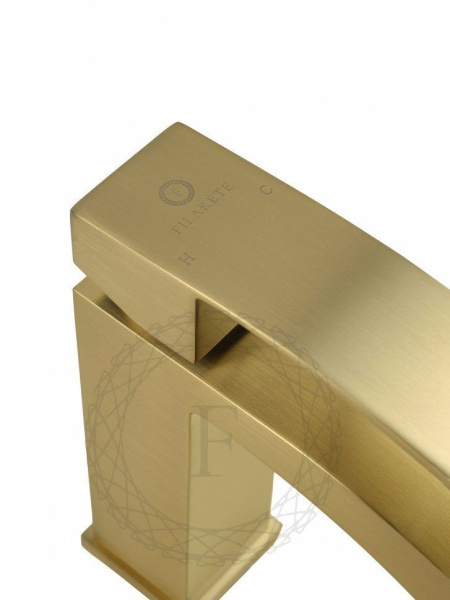 Cмеситель для раковины FILARETE Waterfall FL5010 (Матовое золото)