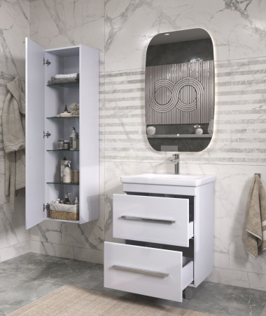 Тумба под раковину напольная VIGO Land tn.LAN.COM.60.2Y, 60 см