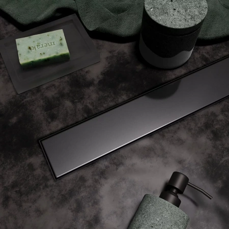 Душевой лоток Veconi Stesso Graphite  800