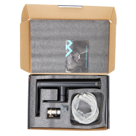 Смеситель для раковины FASHUN A8985-7, чёрный