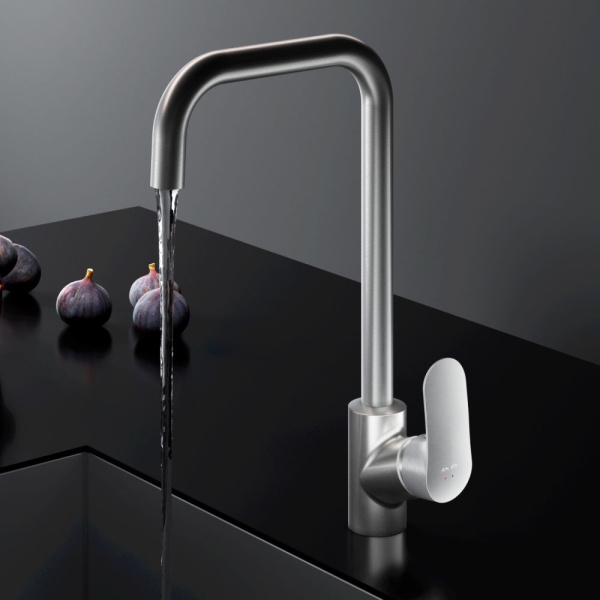 F8006011 Like, Смеситель для кухни AM.PM G-образный излив, сатин