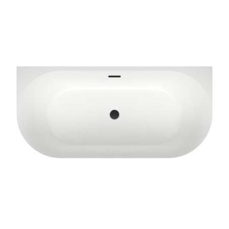 Акриловая ванна в наборе 4 в 1: пристенная ванна, ножки, экран, слив-перелив Wellsee Belle Spa 3.0 235901003