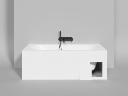 Ванна встраиваемая Salini ORNELLA 170x80 покраска по RAL полностью, S-Stone, матовый 102324MF