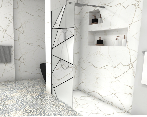 Ограждение PICK T90B душевое Ceruttispa без поддона (90x190)