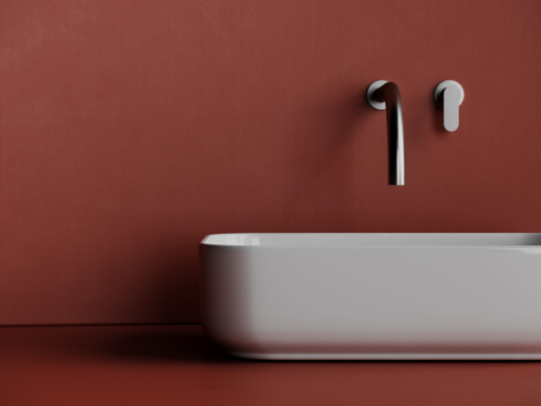 Умывальник чаша накладная прямоугольная Ceramicanova Element 510*340*140мм, Белый, CN5043