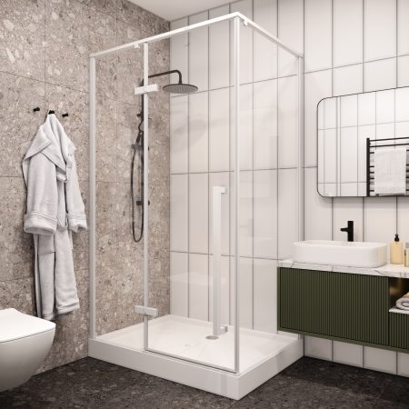 Душевой уголок Cerutti SPA C1AW без поддона 120x90x195