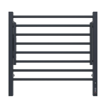 Полотенцесушитель электрический с полкой Terminus Горизонт П8 60х60 КС, черный муар