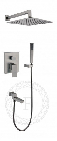 Душевая система скрытого монтажа FILARETE Fing FL1040 (Графит)