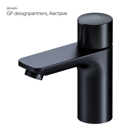 F85A02522_xxx X-Joy TouchReel Смеситель для умывальника AM.PM, чёрный.