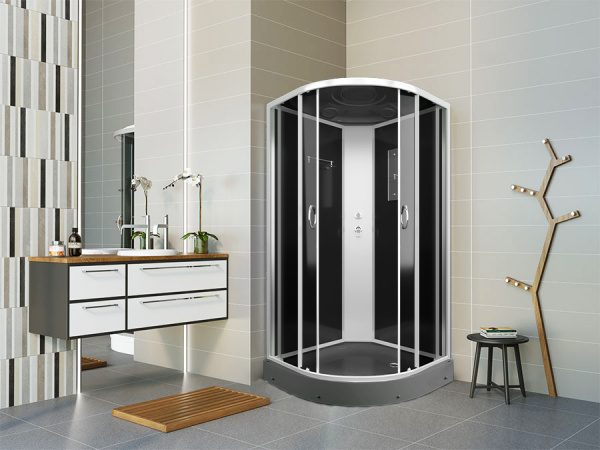 душевая кабина ERLIT™ ER3509P-C2-RUS_GRAY (900*900*2150)