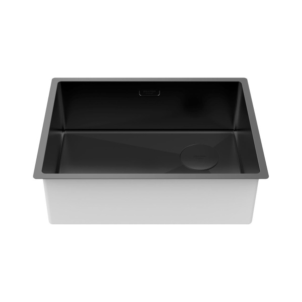 Мойка Paulmark NEXT-SKEW 58 UNI PM885844-MBN 440х580х200 мм, нержавеющая сталь, матовый черный