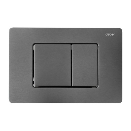 Комплект подвесной унитаз ABBER Rechteck AC1201 белый с инсталляцией AC0105 и кнопкой AC0120NG никель