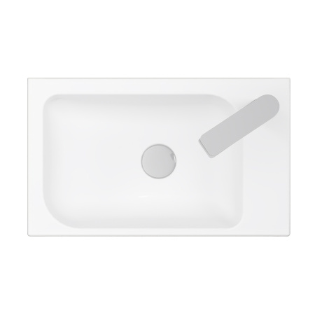 Набор для туалетной комнаты Belux Темпо-3 Белый [HR1240], левый