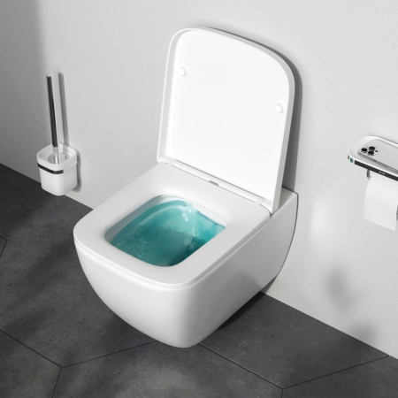 C901701SC Gem подвесной унитаз FlashClean с сиденьем микролифт