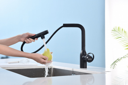 Смеситель для кухни Paulmark URBAN Ur213104-401(AN), антрацит